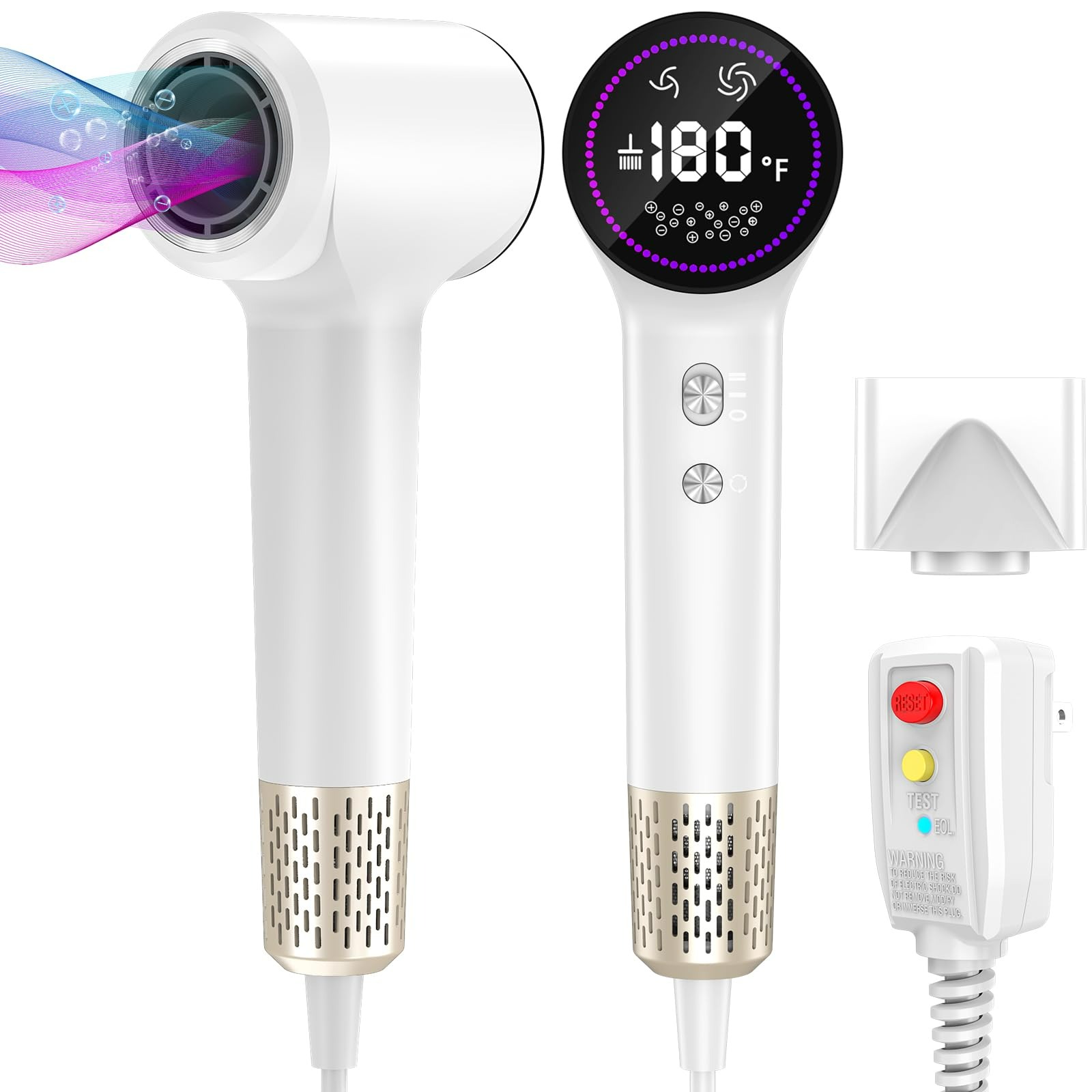 Hair Dryer,Professional Ionic Hair Dryer with Ions 1 each