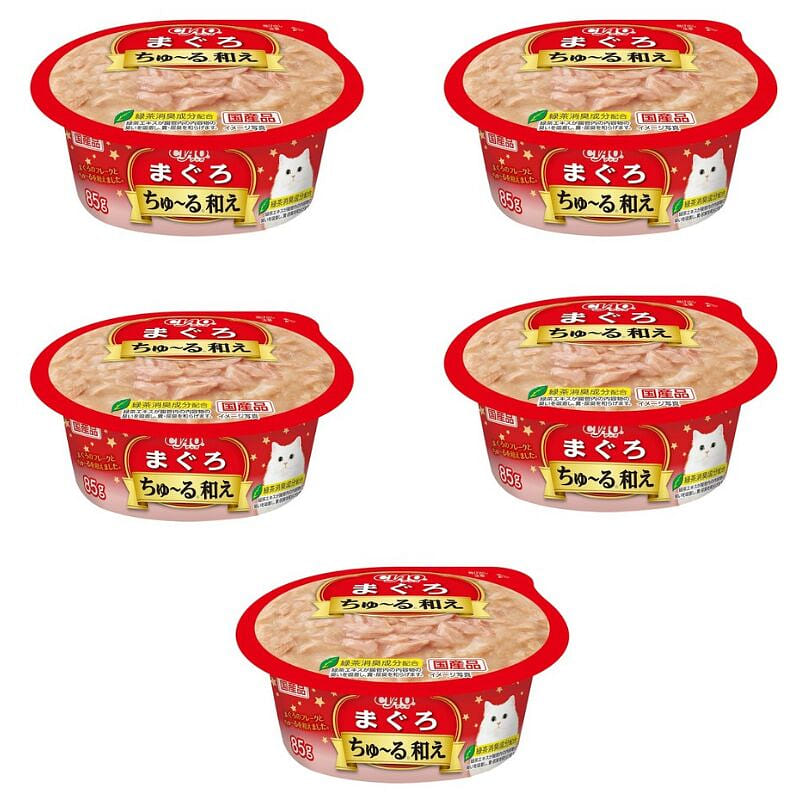Inabao Japanese Style Tuna Canned Food 85g*5 Cans 1 each