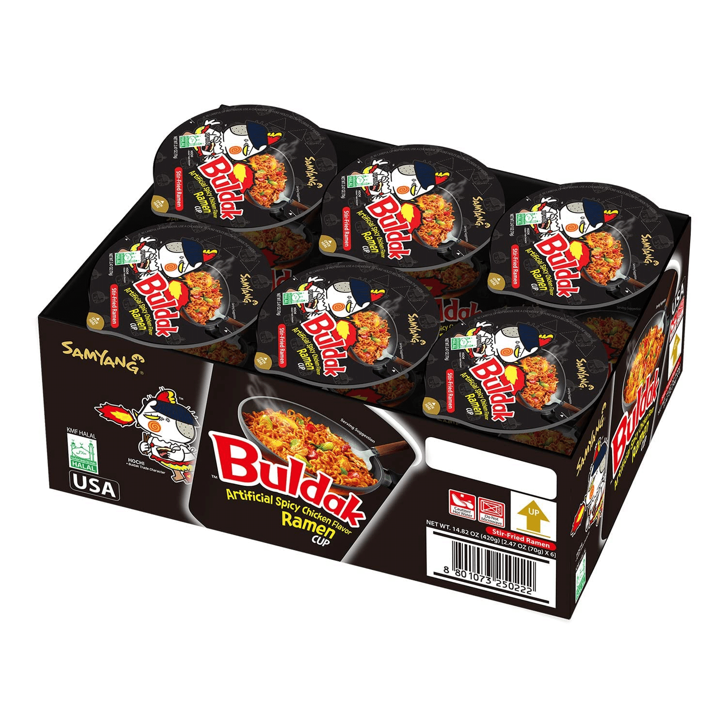 Samyang 불닭볶음면 컵라면 6팩 1 개