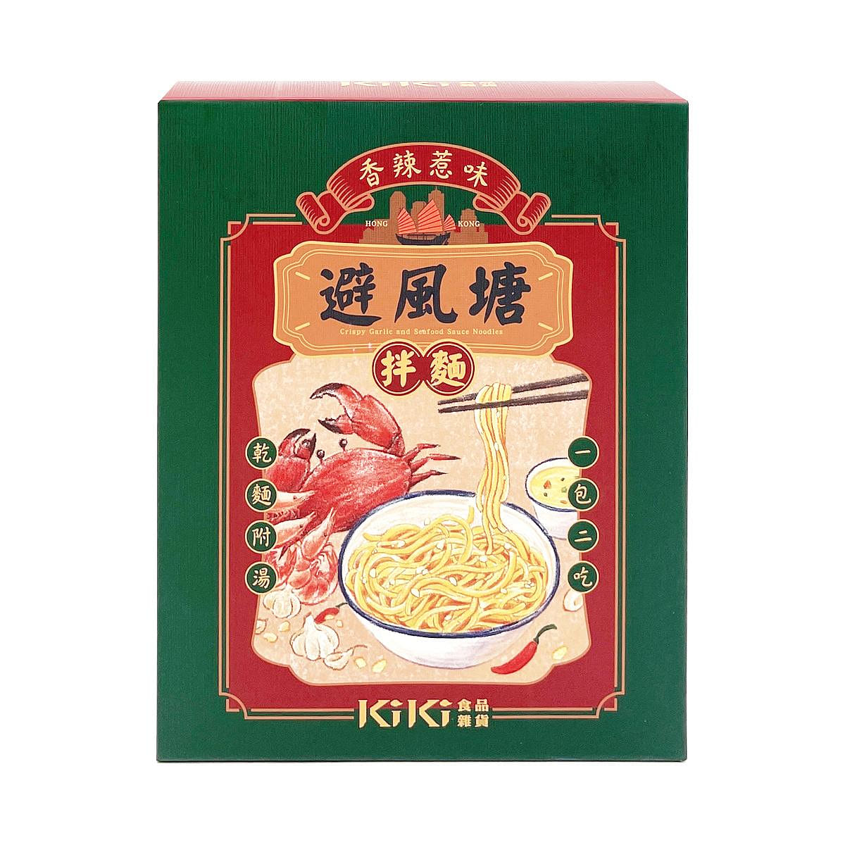 KIKI FINE GOODS Noodles Mixed With Crispy Garlic and Seafood Sauce 1pcs 135 g
