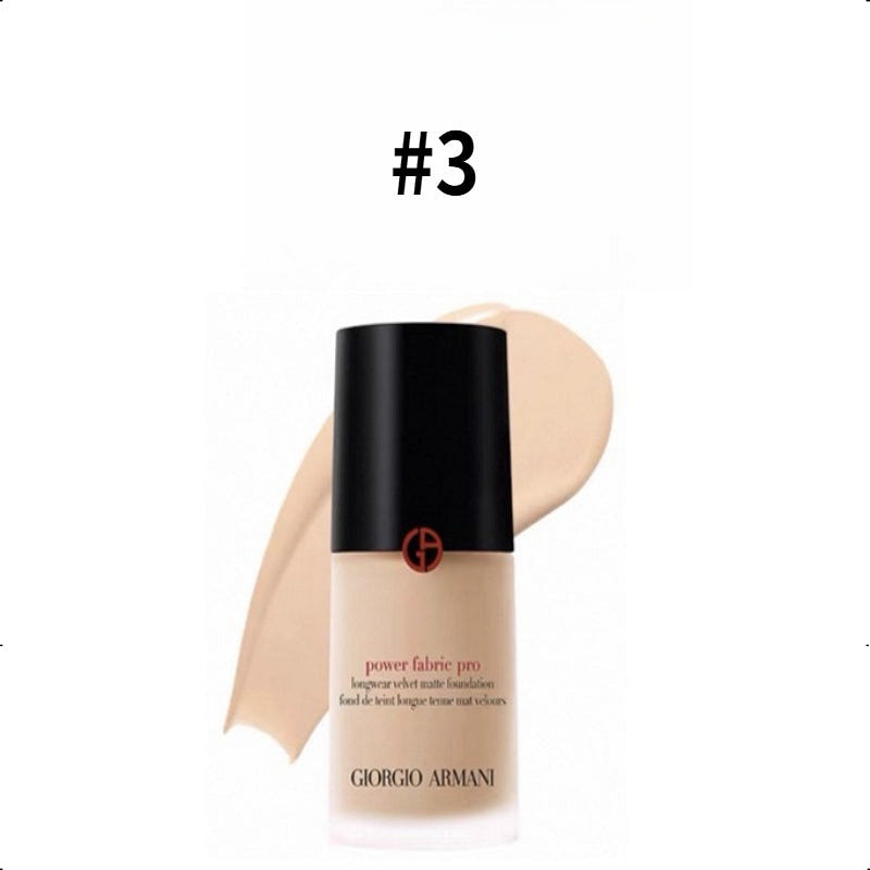 パワーファブリック　プロ　3 Get GIORGIO ARMANI Power Fabric Pro Foundation 30ml #3 1 each