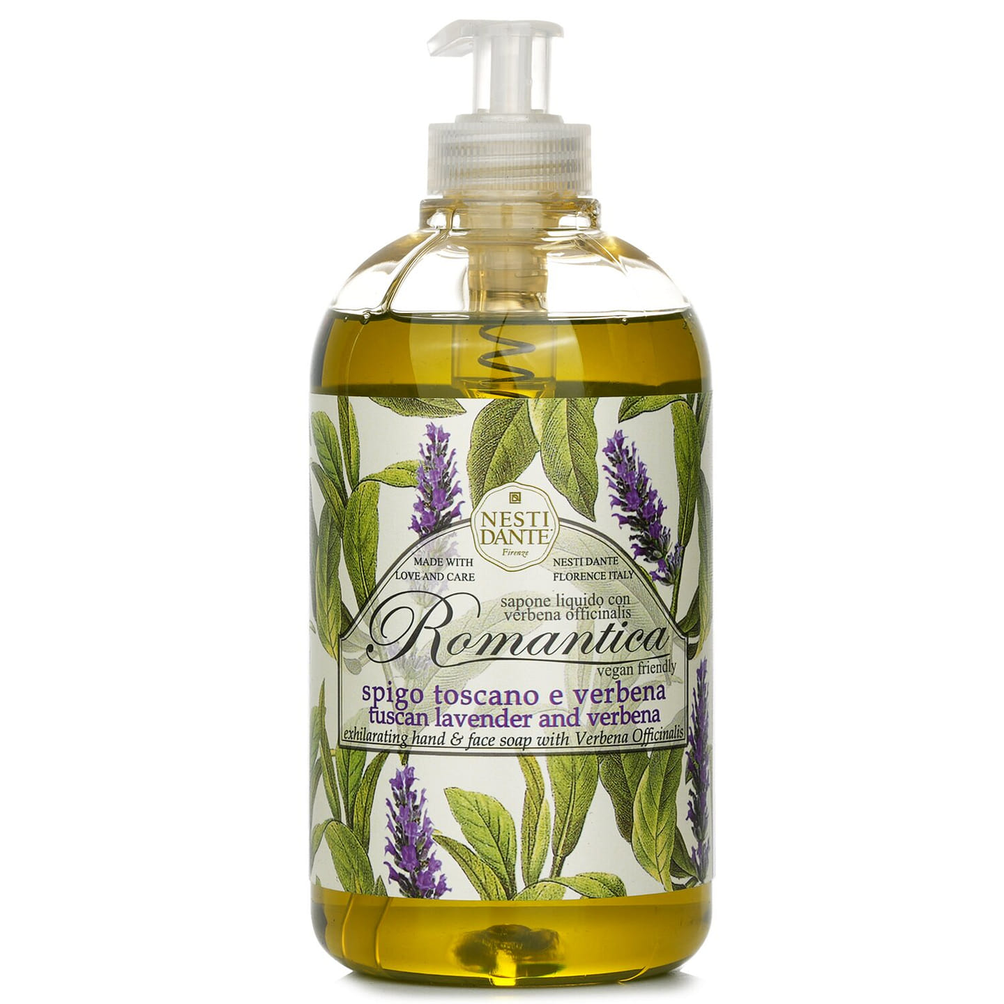 Nesti Dante Romantica Exhilarating Hand & Face 500 ml