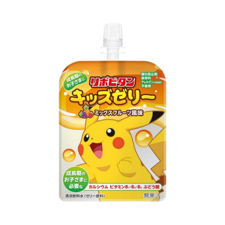 Kids Jelly One Bite Type   Mixed Fruit Flavor 125g