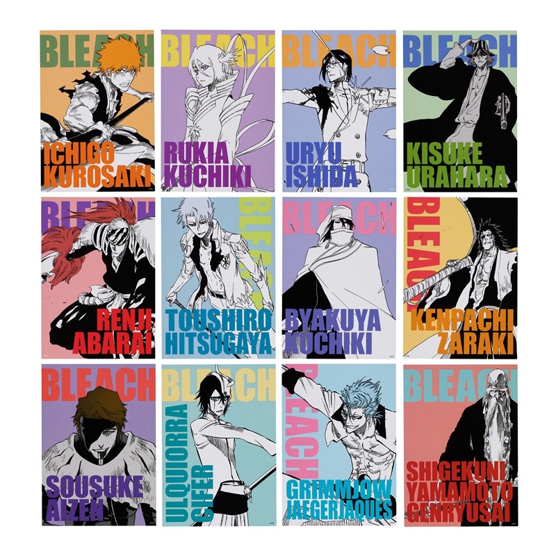 【日本直送】《BLEACH》艺术卡片收藏(共12种/随机1种入) 在库限定 售完为止。 1 份