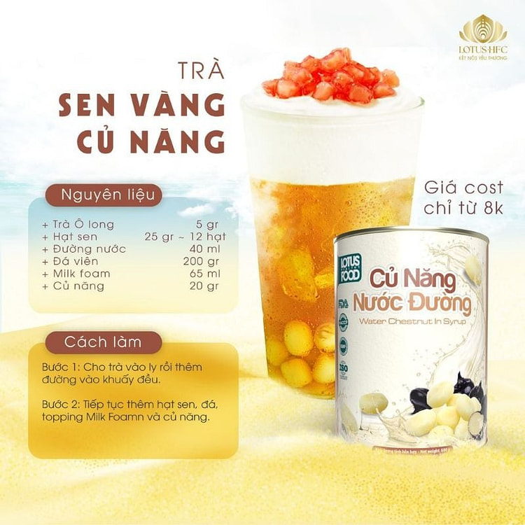 Chè Củ Năng 600 ml