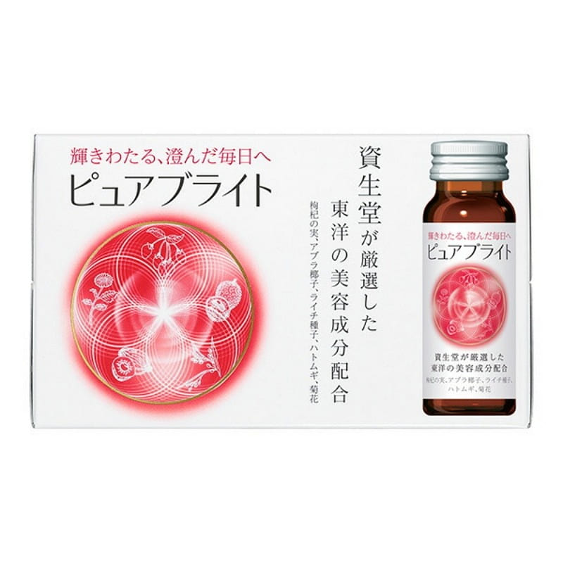 Shiseido Pure White Bright Drink 10 bottles 1 case