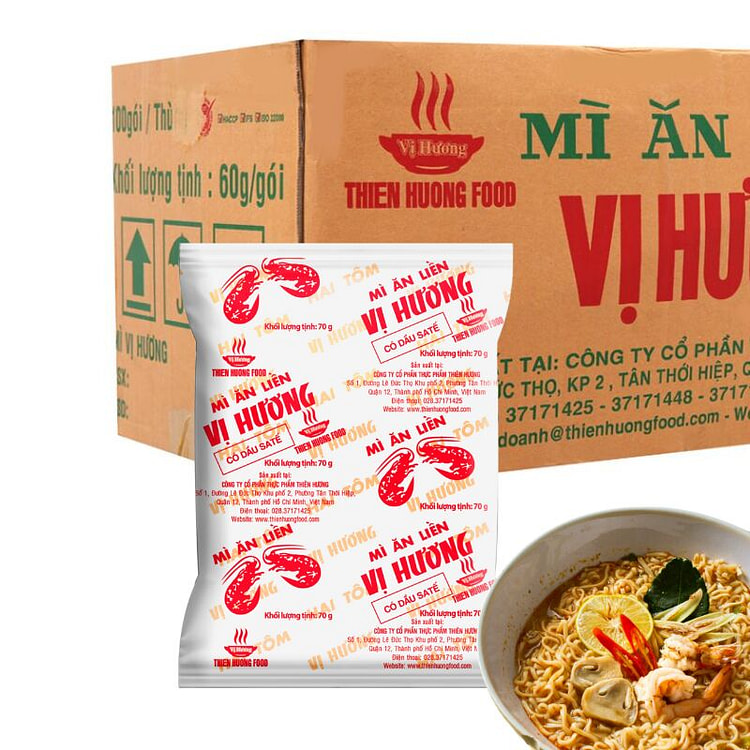 Vi Hương 沙茶双虾纸袋面 30袋装
