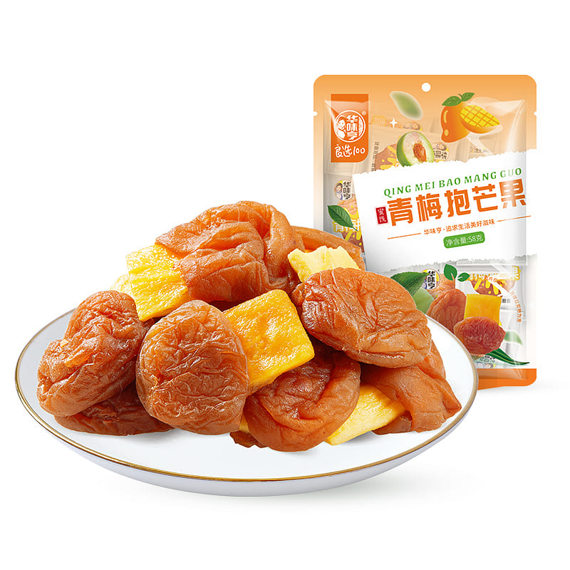 Hua Wei Heng Green Plum and Mango 58g*3 bags 174 g