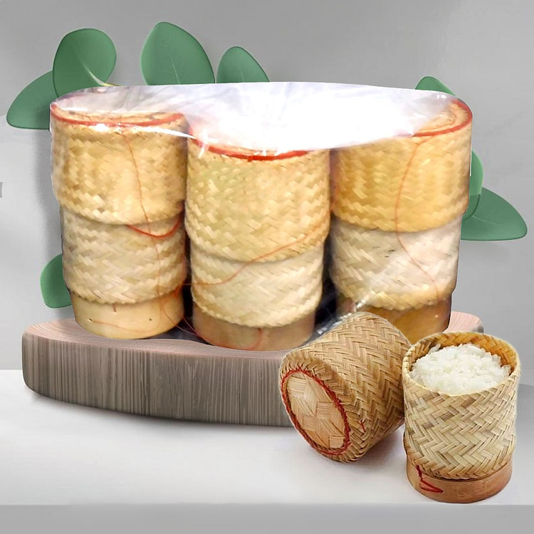 Laotian 白竹糯米饭饭盒
