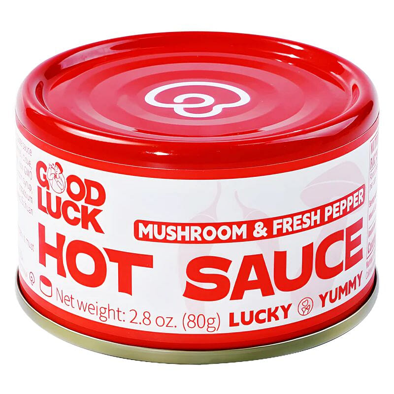 Good Luck Hot Sauce Mushroom & Fresh Pepper 80g 1 each