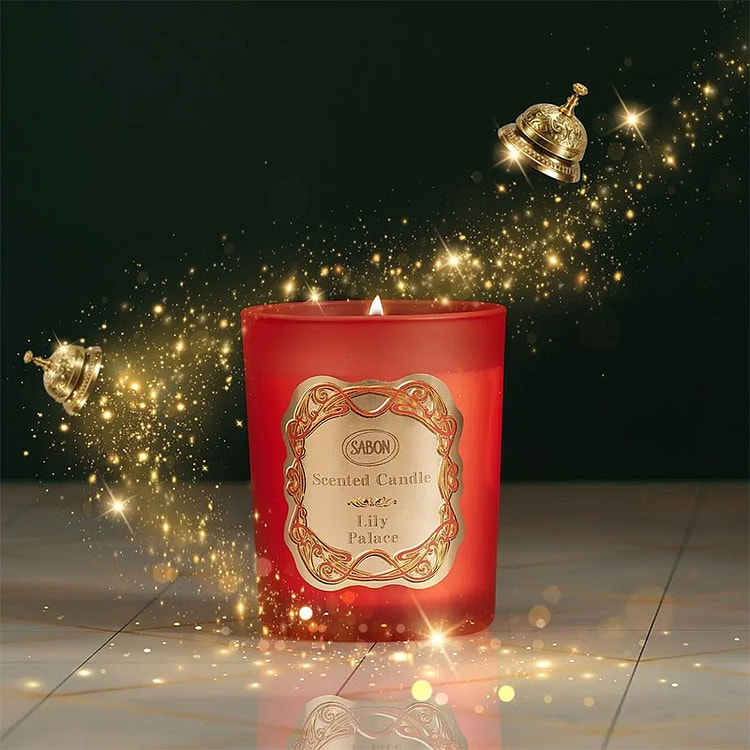 sabon 圣诞限定 百合 香薰 蜡烛 180g