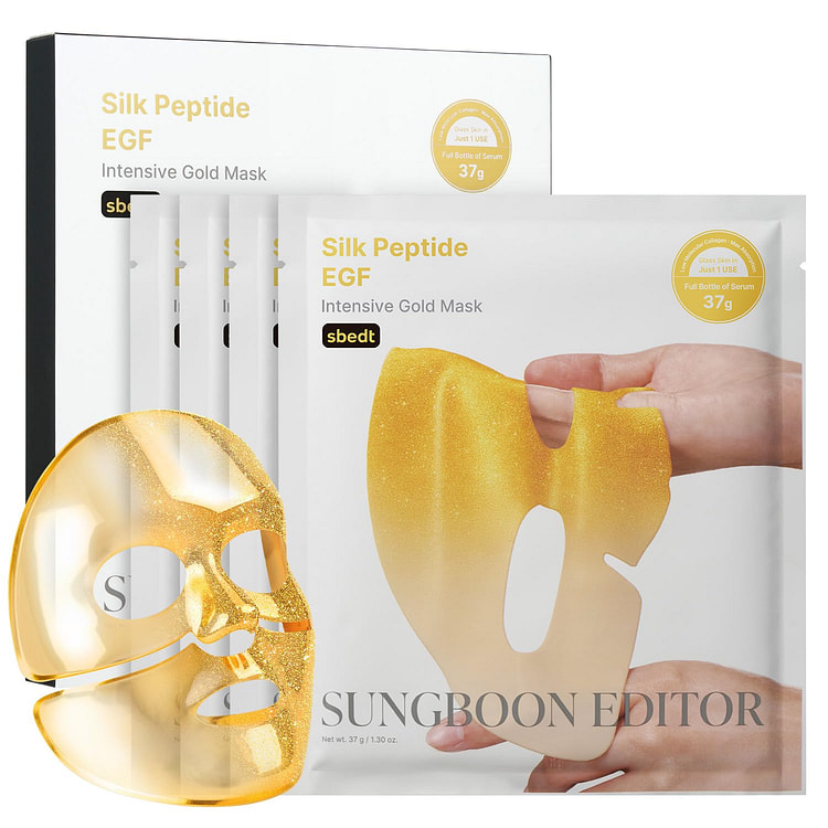 SungboonEditor SilkPeptide EGF Intensive Gold Mask 1 each