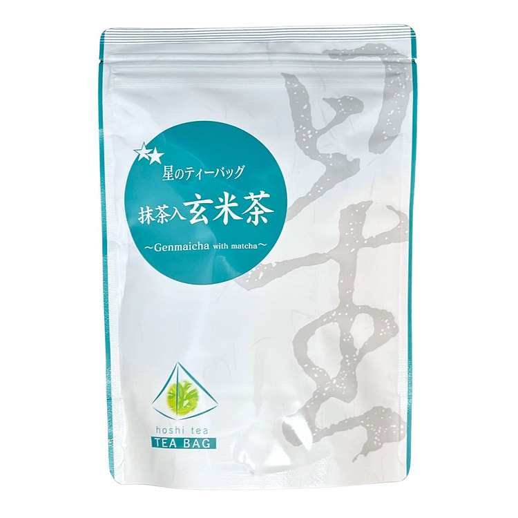Yame Genmaicha with Matcha Large Tea Bags,25 Count 1 each