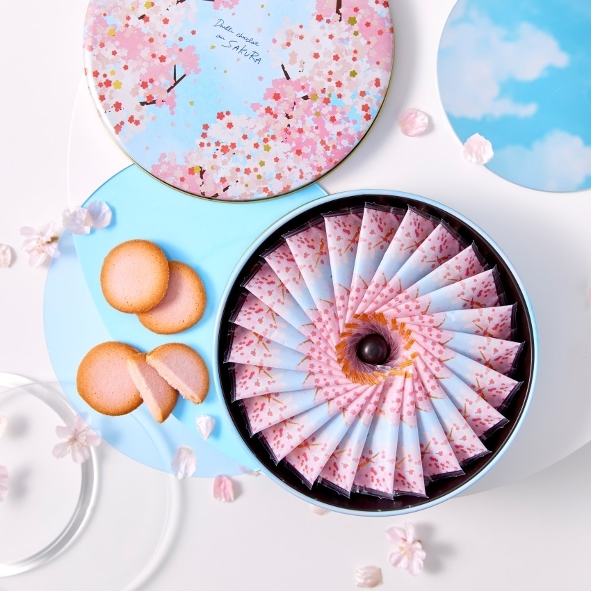 WAEKURA ワエクラ ジュエリーボックス ローズオーキデ Get Yokumoku Double Chocolate au Sakura Gift Box 24pcs Delivered