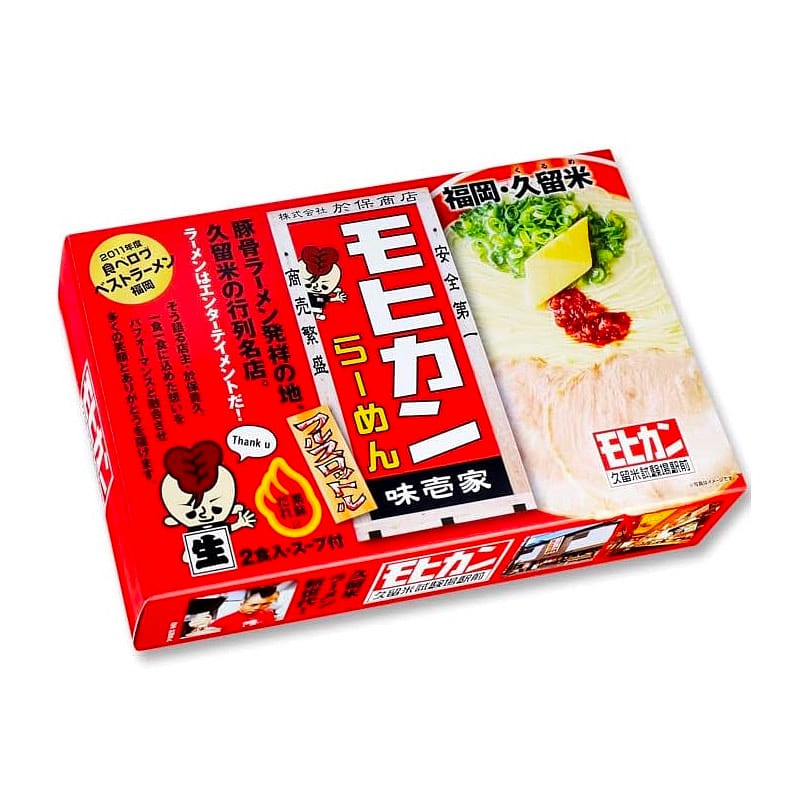 Ramen Noodles MOHIKAN Tonkotsu Pork KURUME 304g 1 each