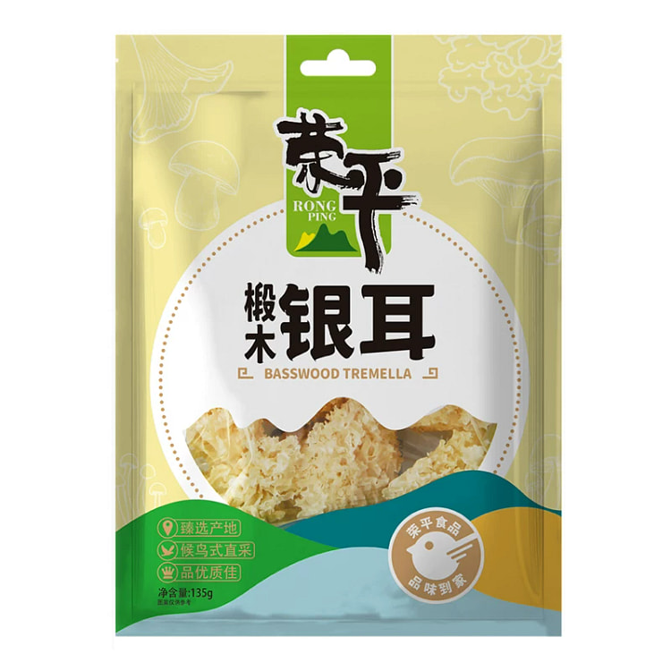 Rongping oak small silver ear 135g * 1 bag 135 g
