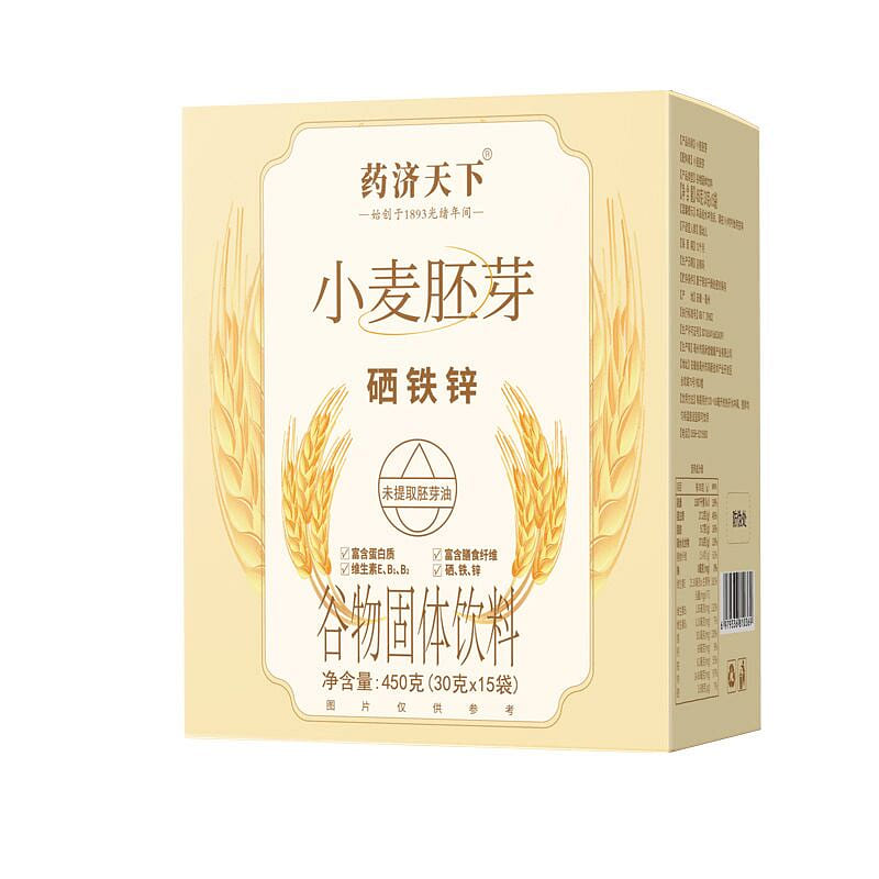 Wheat Germ Selenium Iron Zinc 450g 1 each