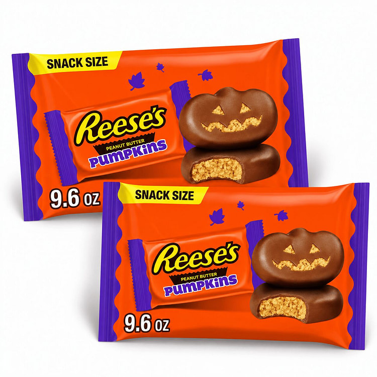 Reese’s ピーナッツバター チョコレート ハロウィンパンプキン – 2パック 9.6 oz