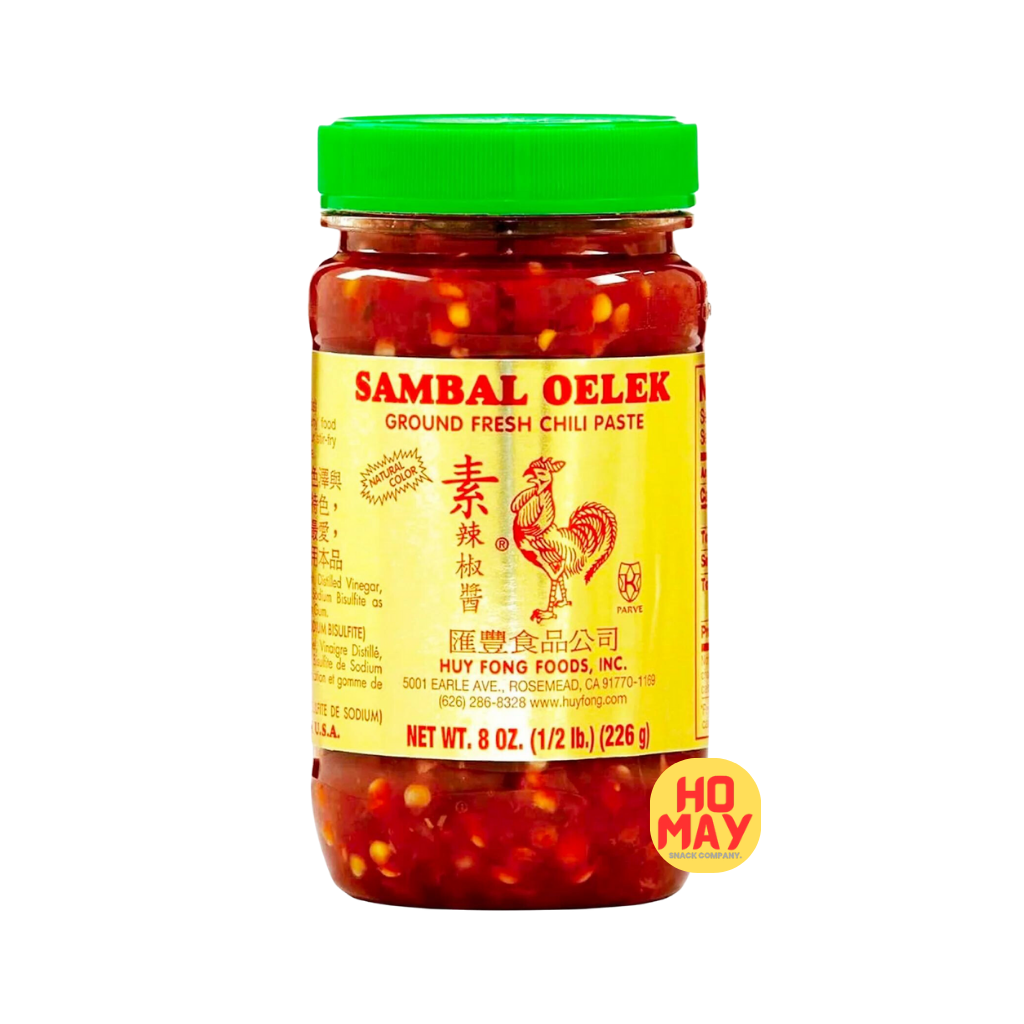 Huy Fong Sambal Oelek Ground Fresh Chili Paste Weee!
