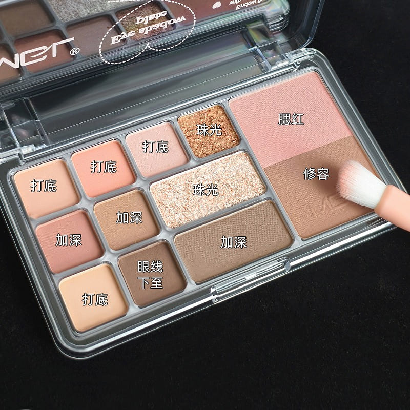 Heart-Fluttering 12-Shade Multi-Purpose Palette 3 1 count
