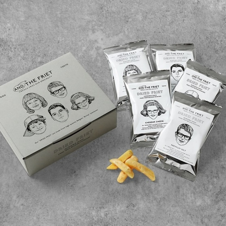 AND THE FRIET Dry Frits Gift Box Mini 5 pieces
