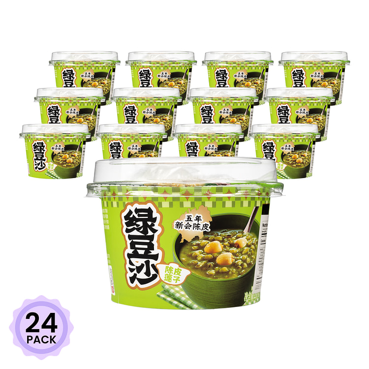 果不离 陈皮莲子绿豆沙 280 份*24 包