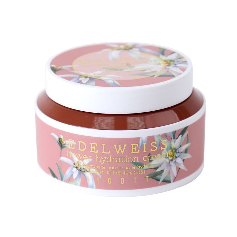 Jigott Edelweiss Flower Hydration Cream 100 ml(ミリリットル)