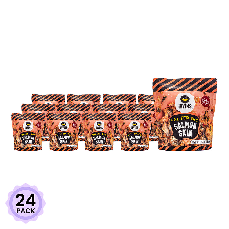 Irvins Salted Egg Fish Skin 95 g*24 pack