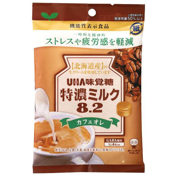 UHA 味觉糖 特浓牛奶  咖啡 奶糖 93g