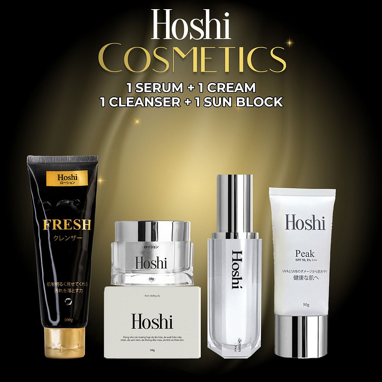 HOSHI JAPAN 护肤品组合 4 件装