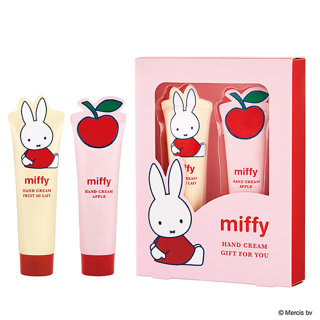 GPP Miffy Apple Fruit Milk Hand Cream Set 1 each