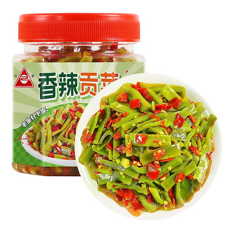 川珍香辣贡菜 即食下饭菜辣椒酱咸菜榨菜 湖南特产