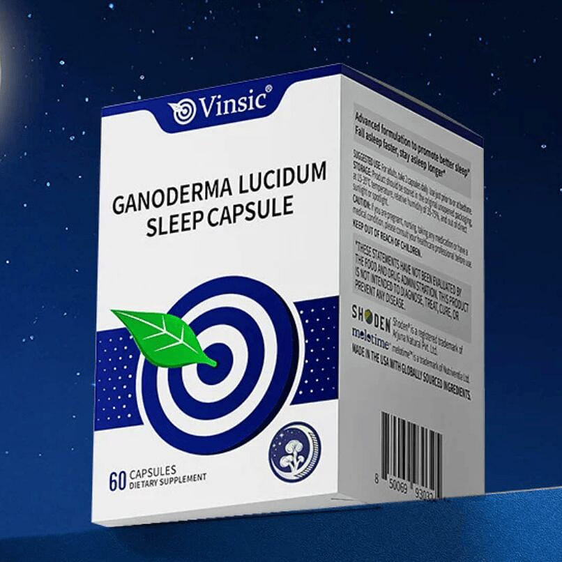 Vinsic Ganoderma Lucidum Sleep Capsule 60 Caps 1 bottle