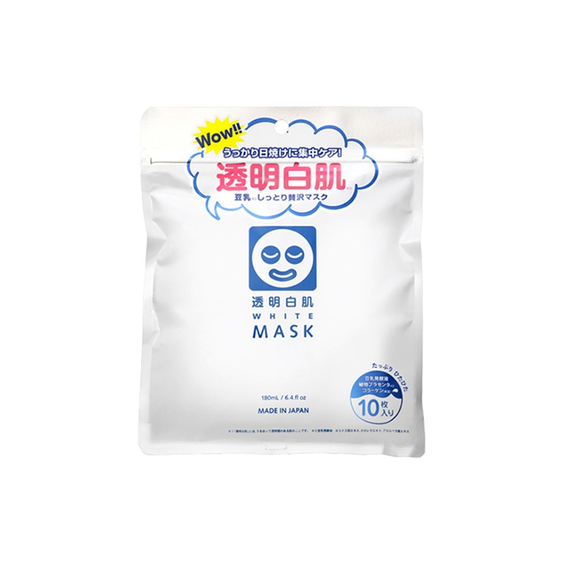 石泽研究所 美白 提亮 面膜 10枚 1 份