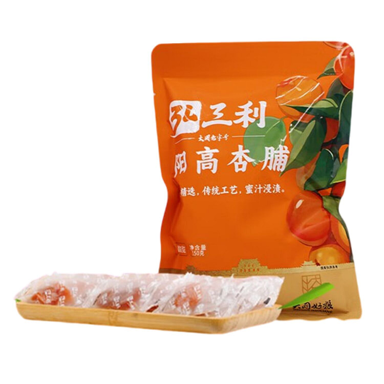 杏干杏脯  酸甜口  蜜饯果脯 水果干 休闲零食