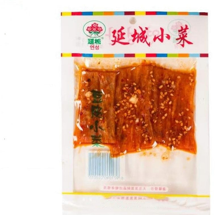 [Yanji Flavor] Bean skin side dish Sweet and spicy spicy strips 15g*5 bags