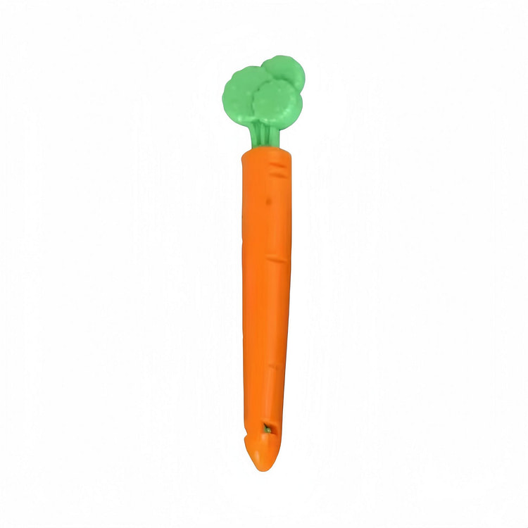 Carrot Shape Sealing Clips for Food Freshness 1 pack