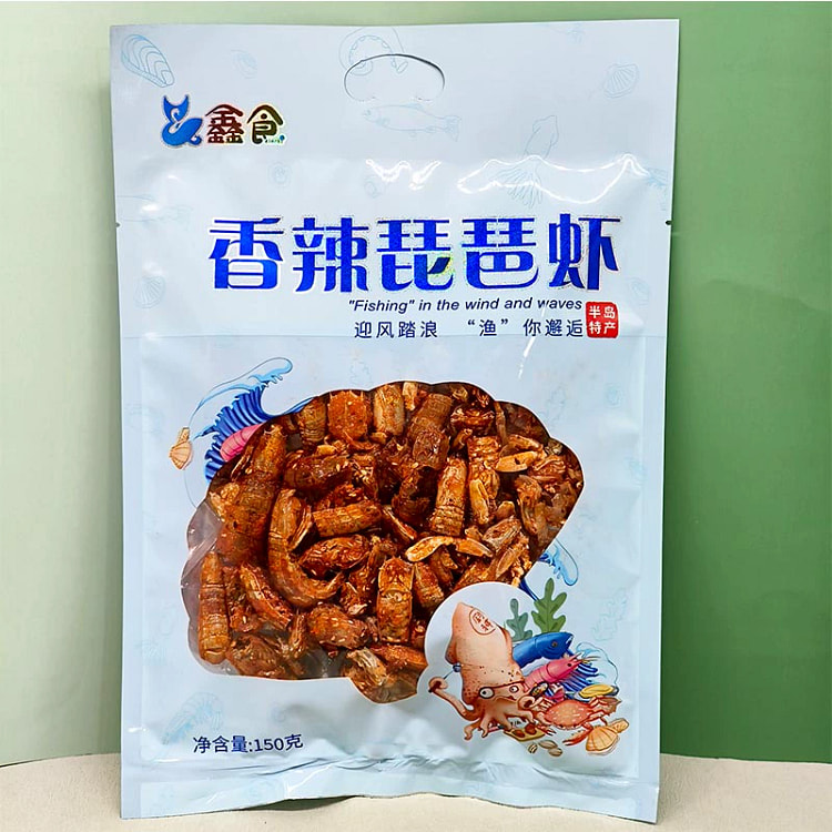风琴香辣琵琶虾120g*袋 120 克