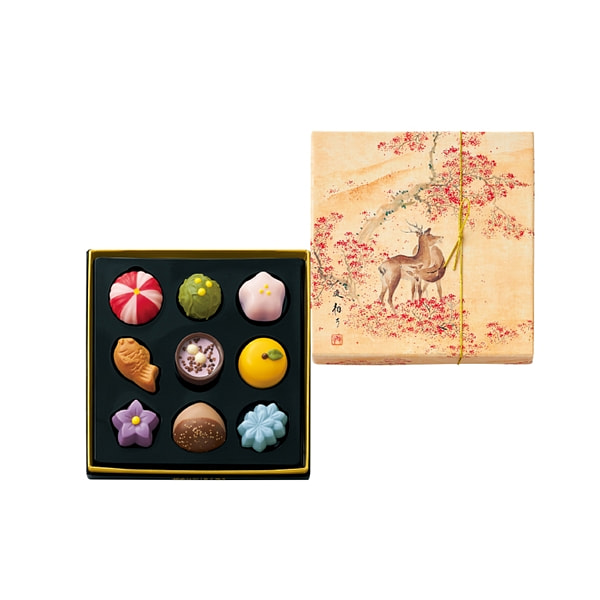 goncharoff 甘味画廊情人节巧克力 9枚 1 份