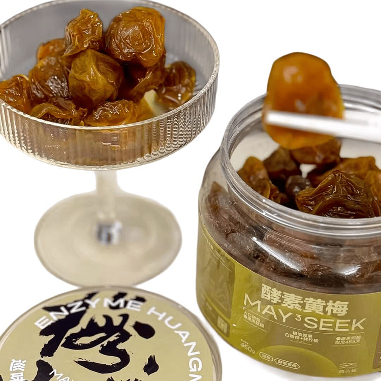 梅山巡柠檬酵素梅【450g】无添加 450 克
