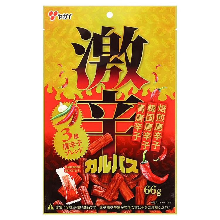 YAGAI辣味小肉条 66g