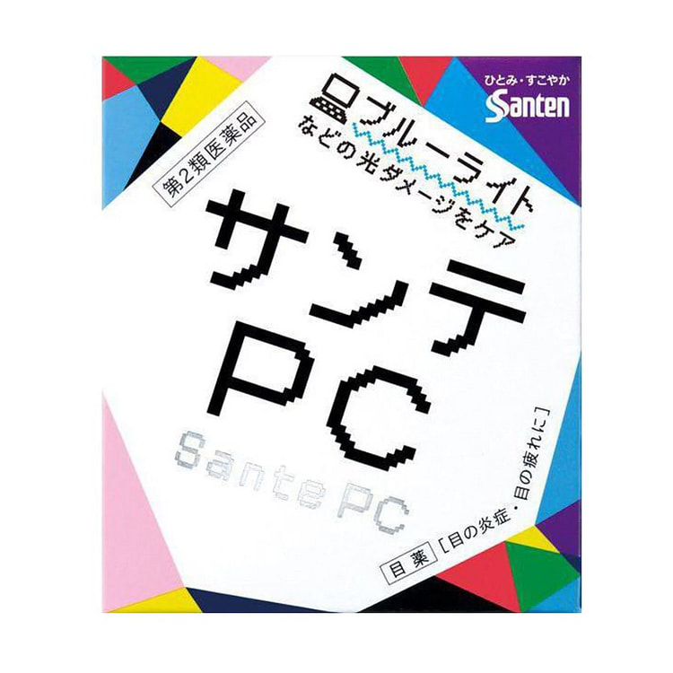 日本 Santen参天 PC电脑手机 防蓝光眼药水 12 毫升
