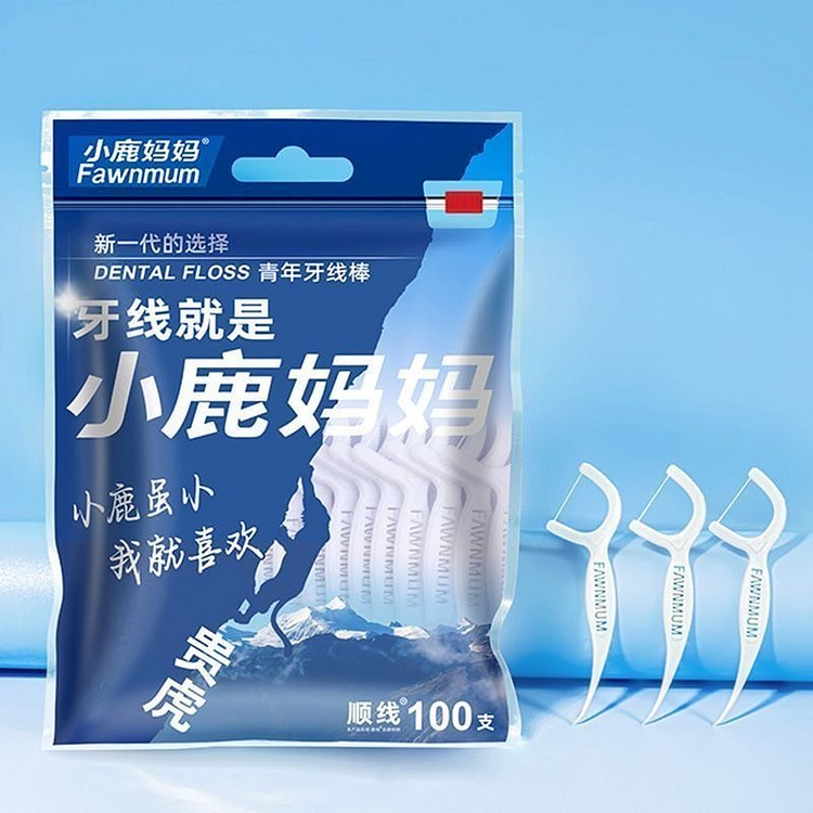 Daily portable dental floss 1 pack