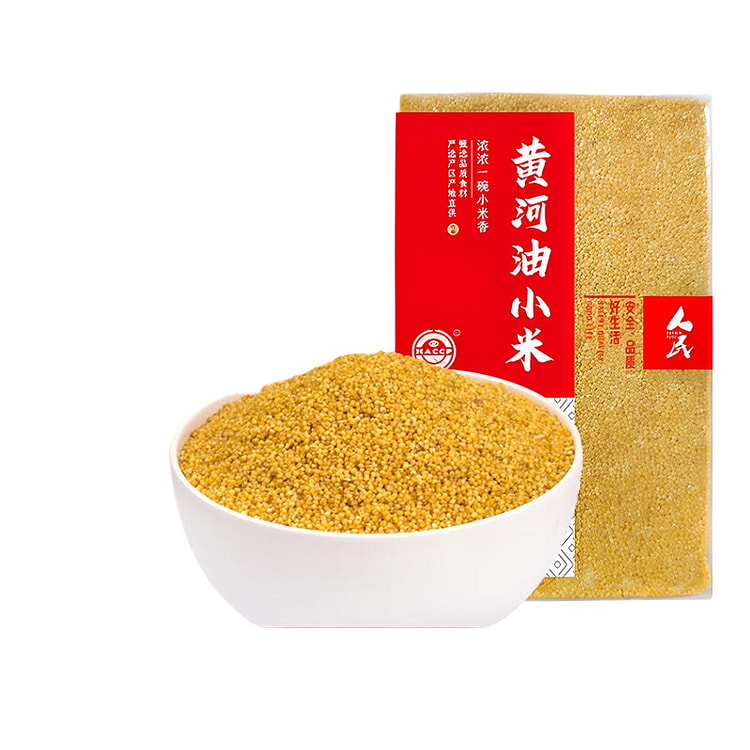 人民食品黄河油小米500g*1袋