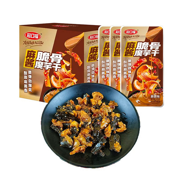 冠口福 麻酱魔芋干 麻酱味14g*20包