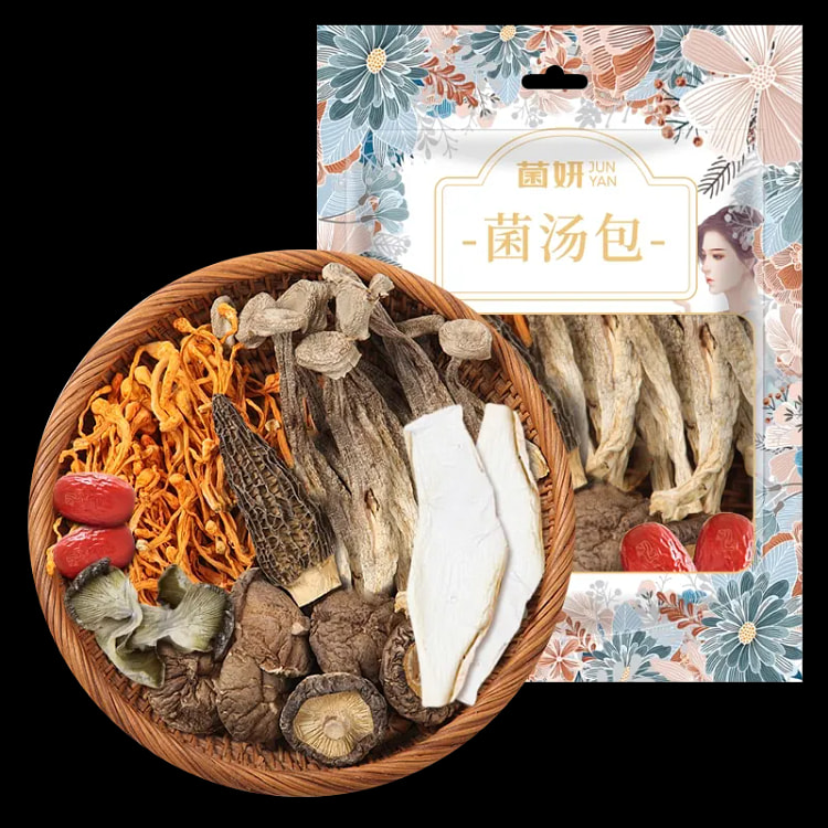 Colorful Mushroom Soup Dumplings 40g x 3 packs 120 g
