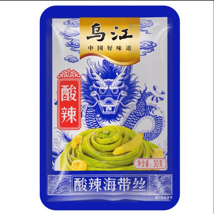 乌江酸辣味海带丝开袋即食30克*4袋 120 克