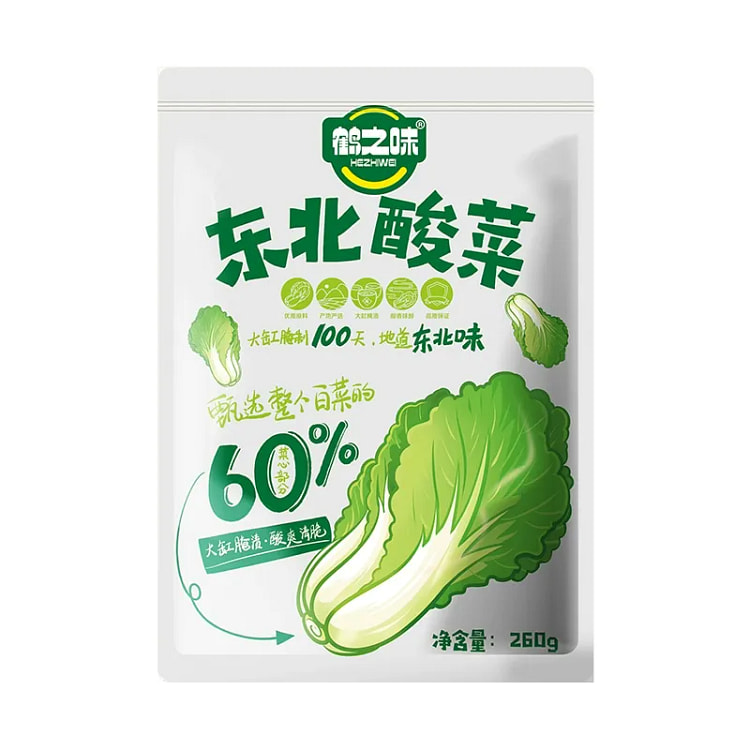 鹤之味  酸菜  260g*1袋 260 克