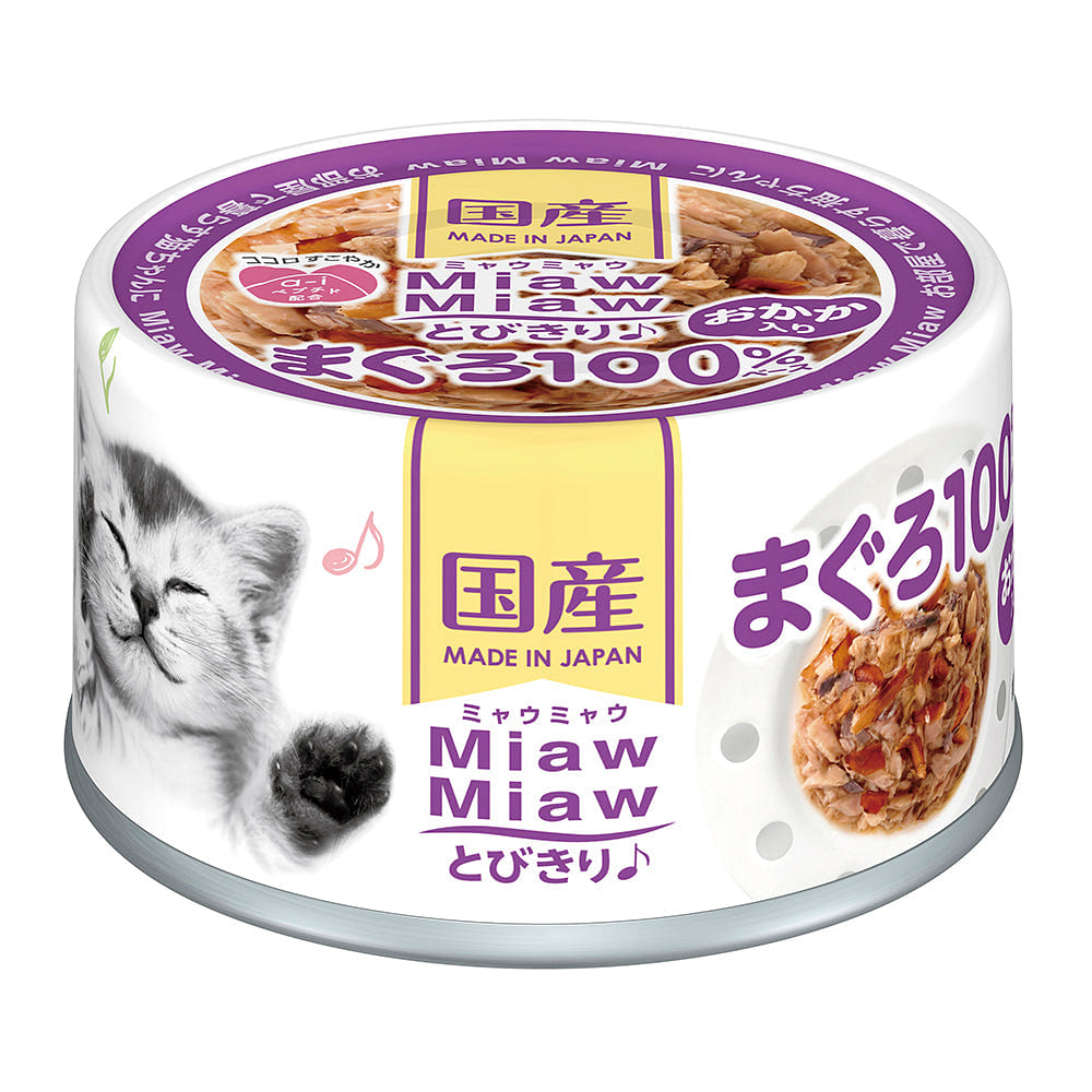 Aixia MiawMiaw Tuna with Bonito Flakes Flavor 60 กรัม