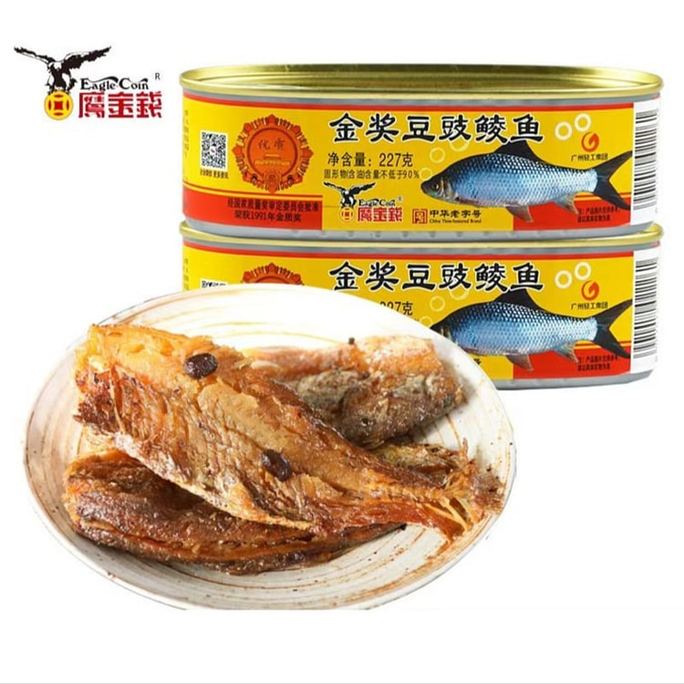 鹰金钱豆豉鲮鱼454g｜金奖即食 454 克